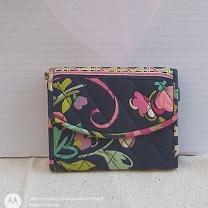 Vera Bradley Ribbons Winter 2012 Quilted Wallet